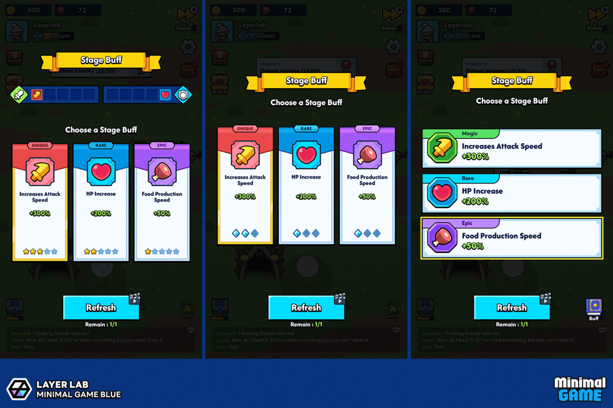 GUI Pro - Minimal Game Blue