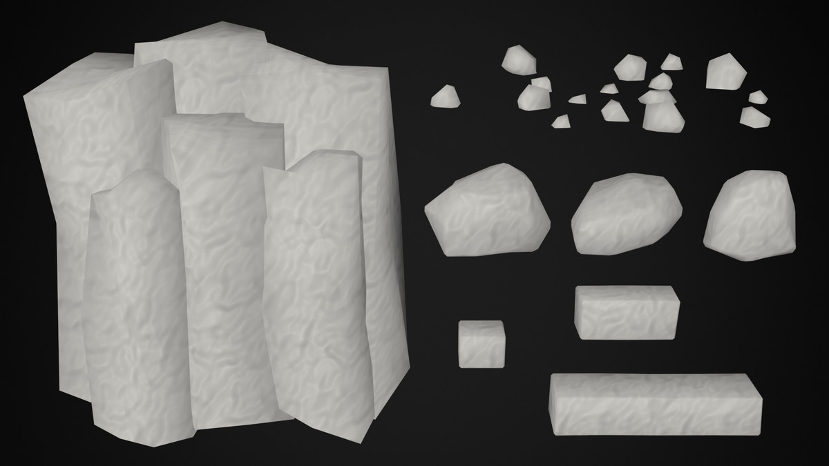 Stone Quarry - Fantasy Environment