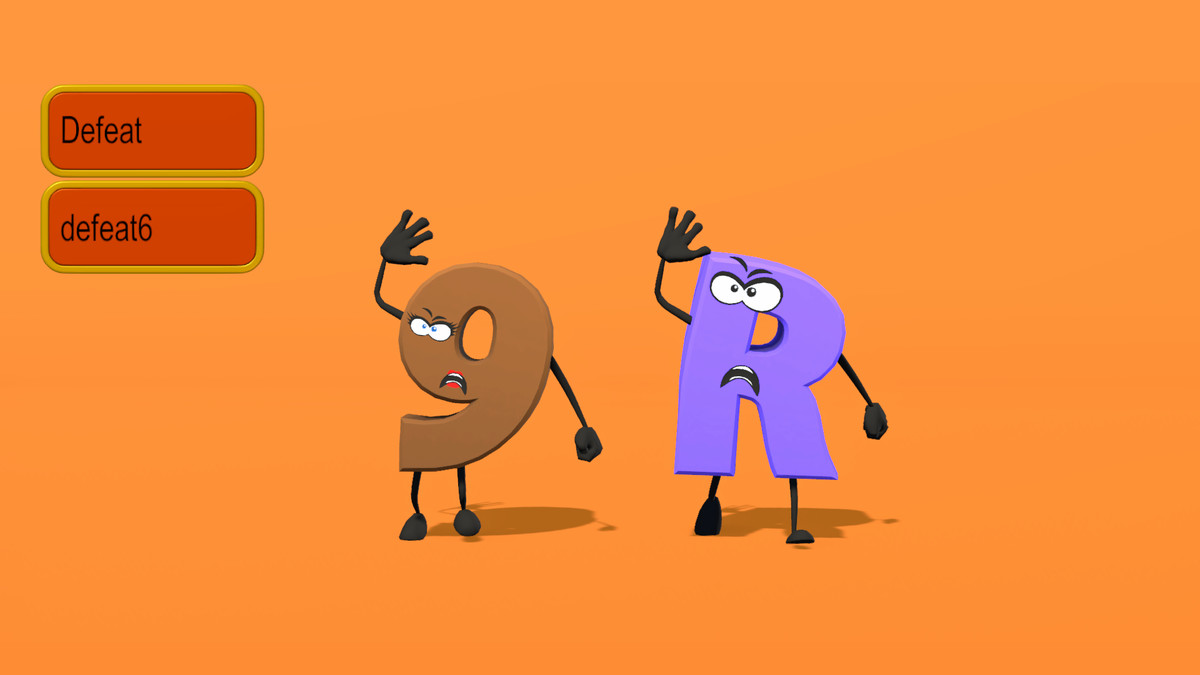 Toon letters and numbers