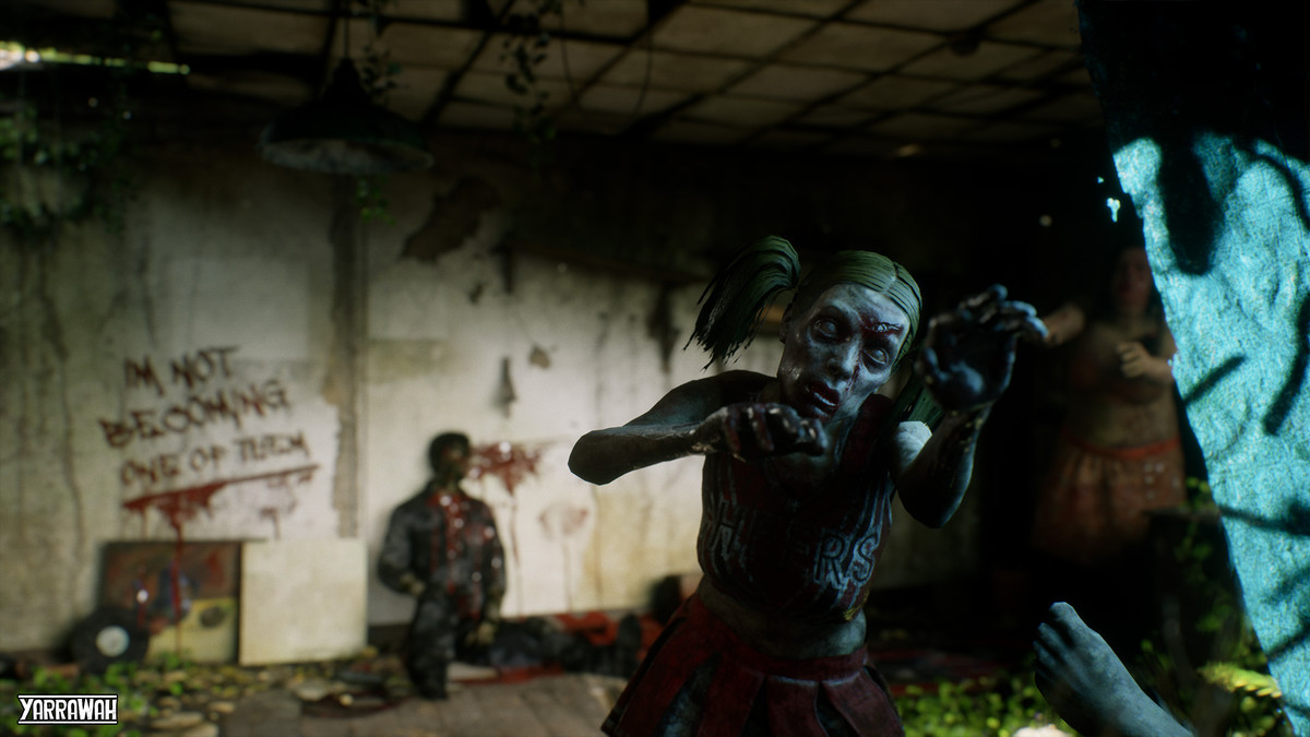 Zombie - Starved Female|URP-HDRP|