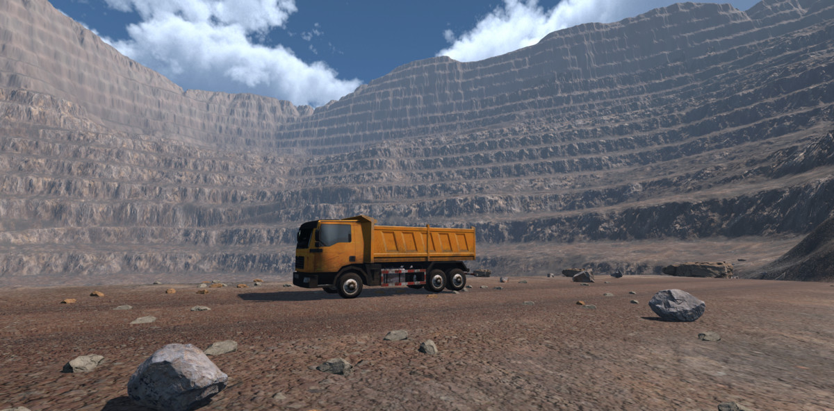 Open Pit Mine Environment