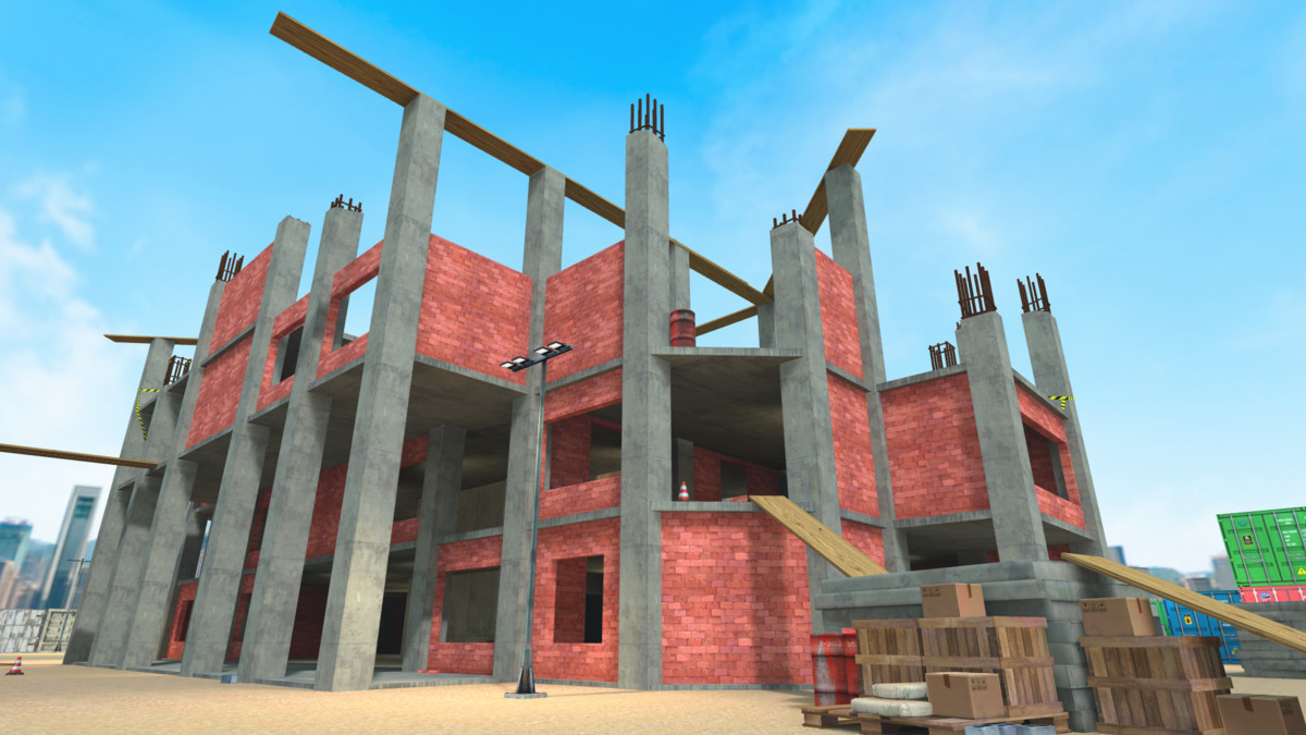 Stylized Construction Site – Game-Ready Modular Environment Pack