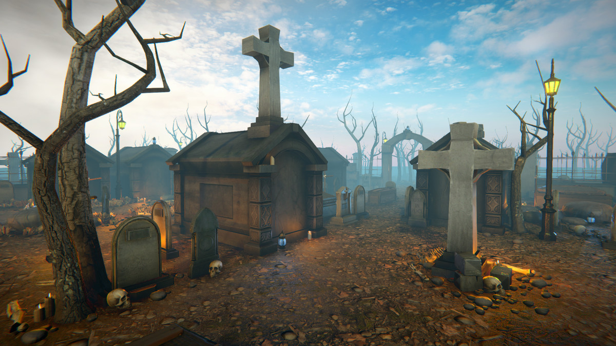 Realistic Cemetery Asset Package