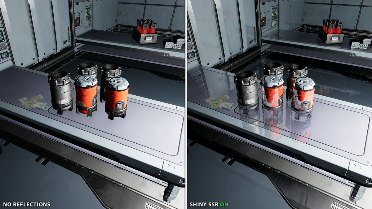 Shiny SSR 2 - Screen Space Reflections