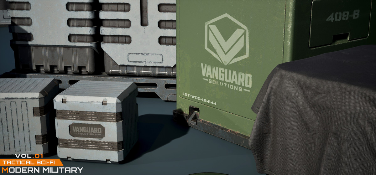 Tactical Sci-Fi: Modern Military Props Vol.01