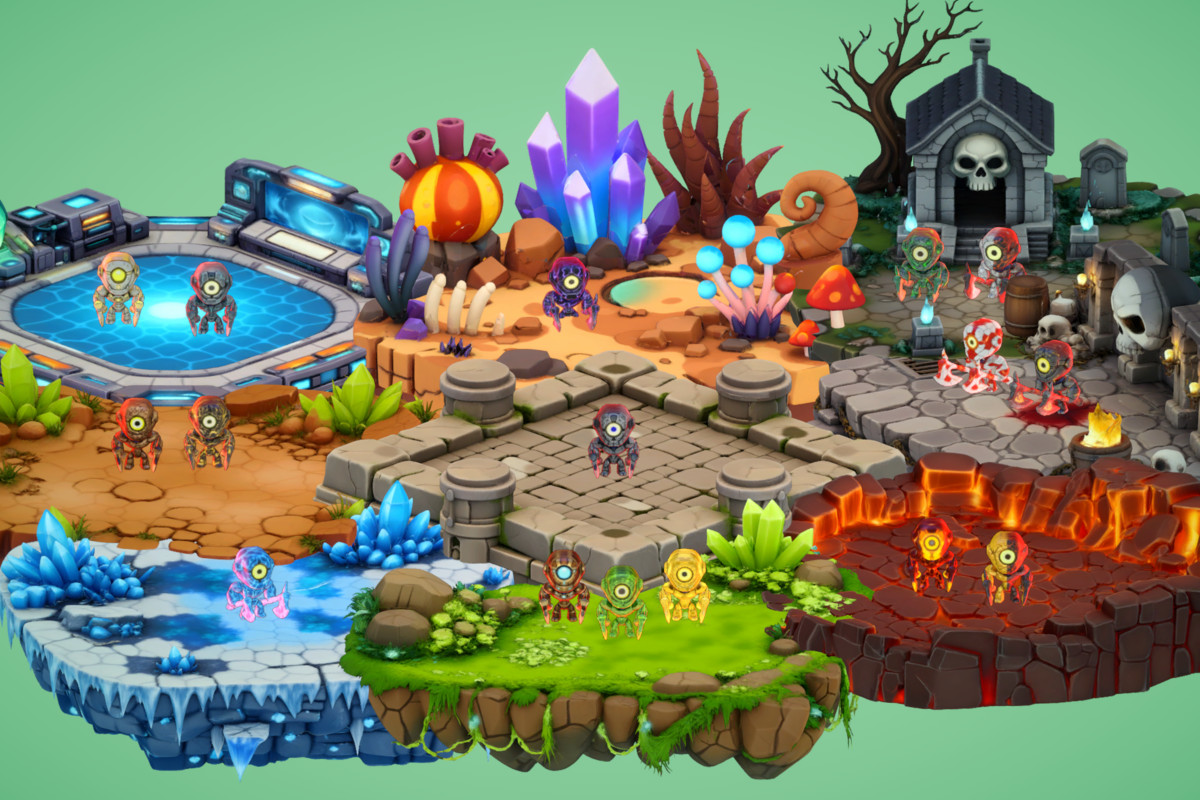 Bonk Smashy - Stylized Fantasy Monster (Rig + Animation) – PixeliusVita