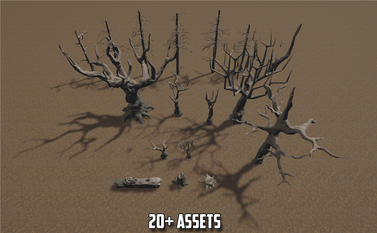 Stylized Spooky Forest - Pro Nature Biome