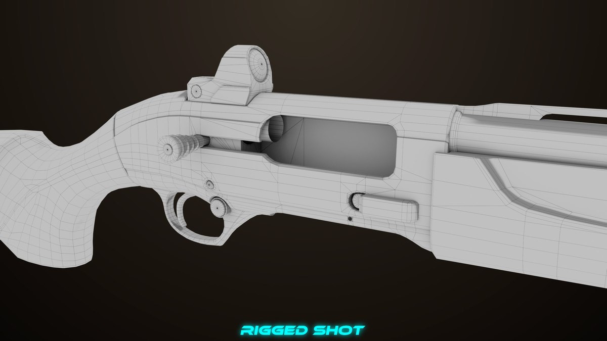 Shotgun Collection 01 URP HDRP Textures