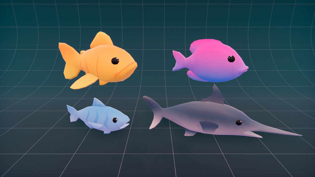 Stylized Fish Pack - LowPoly Aquatic Life