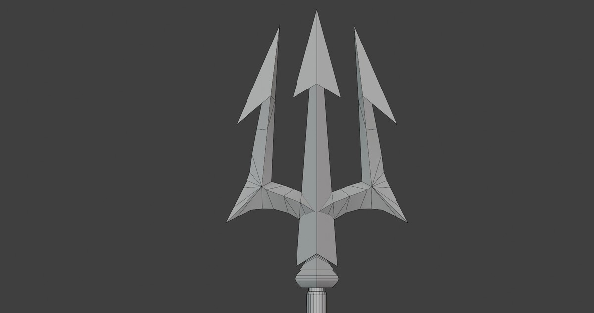 Trident Medieval Sliver URP and HDRP Textures