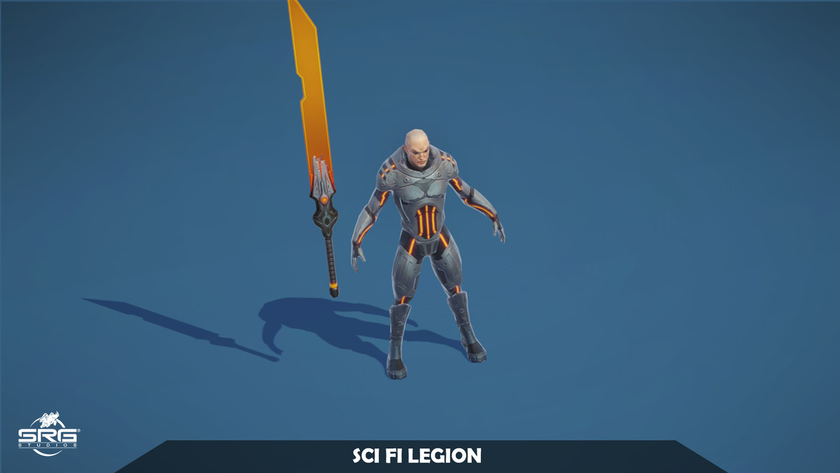 Ultra Legion - Sci Fi & Fantasy 3D Character Mega Pack