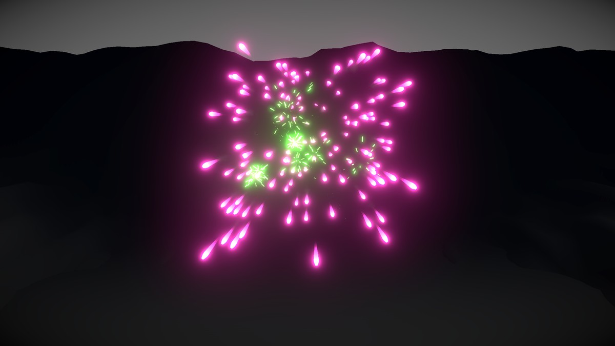 VFX Graph - Fireworks - Vol. 1