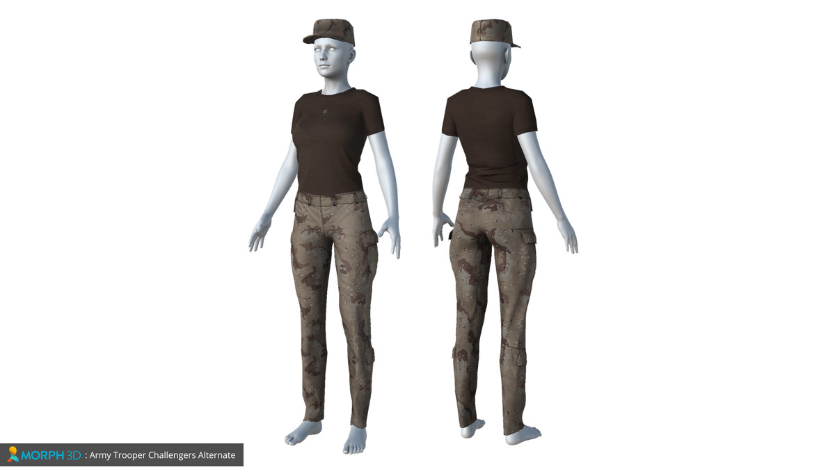 MCS Female: Army Trooper