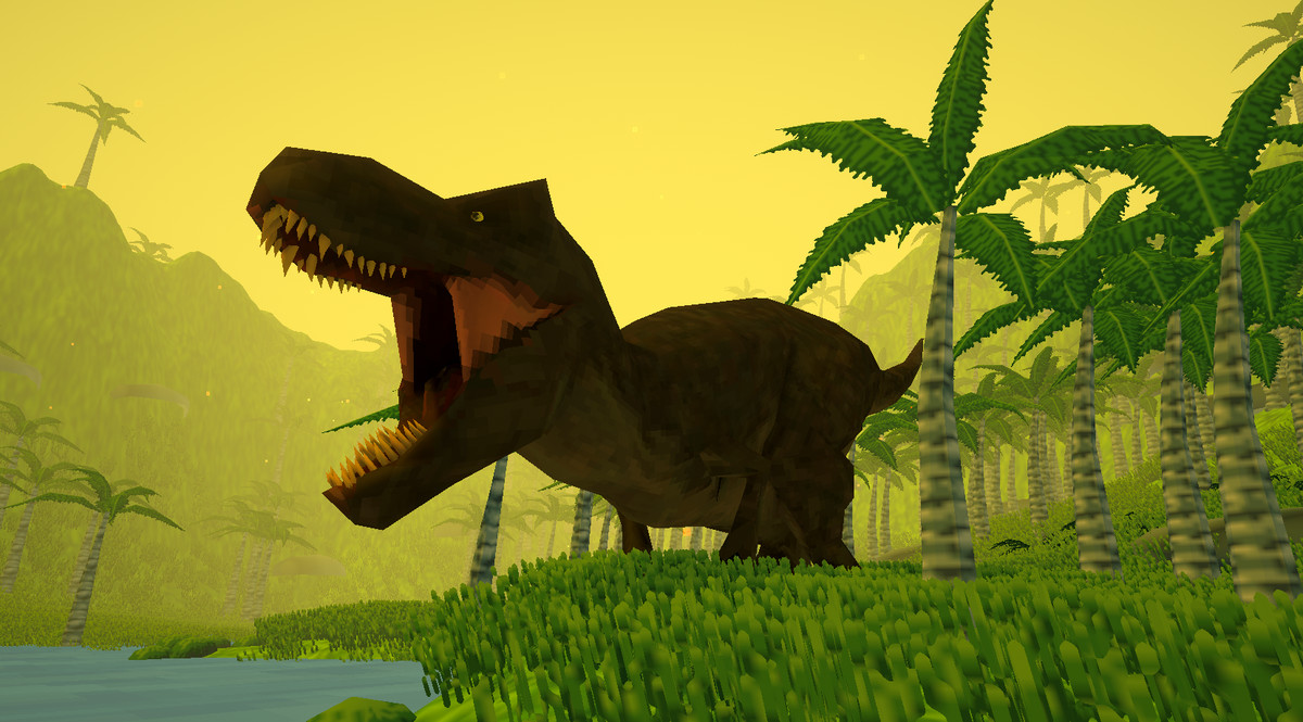 Low-Poly Prehistoric Pack Dinosaurs, Environment & Wind Shaders