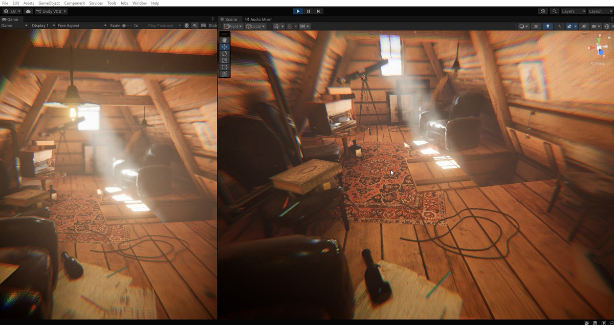 Attic (HDRP+URP)