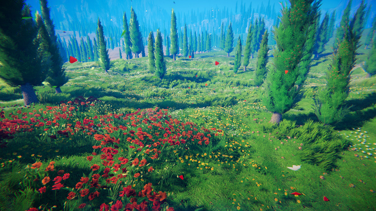 Stylized Cypress Valley