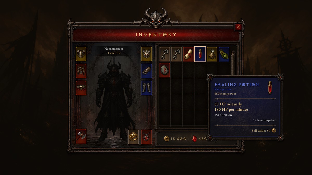 Demonic UI - Fantasy RPG UI Kit
