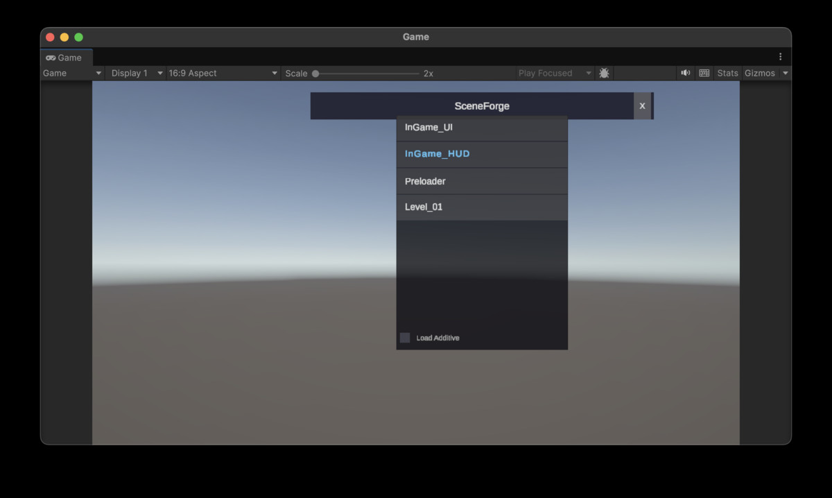 Scene Forge - Advanced scene management