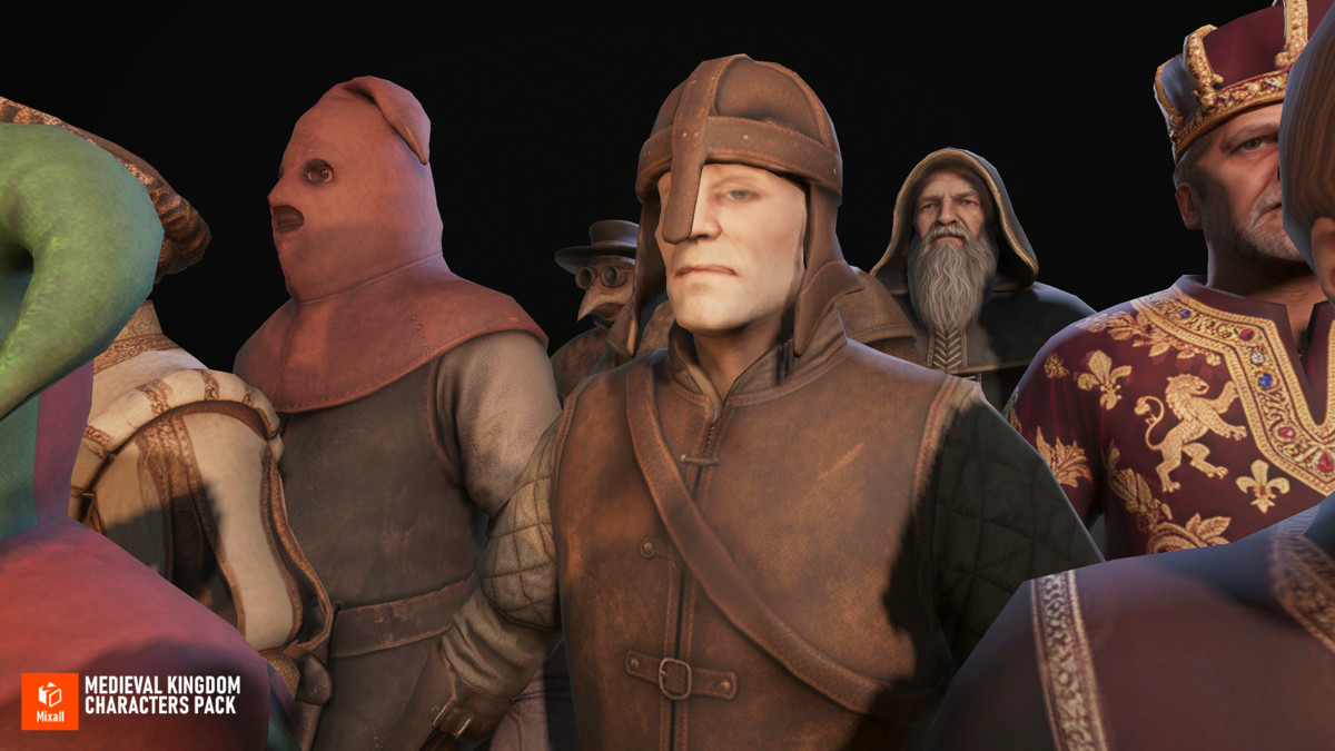 Medieval Kingdom Characters Pack