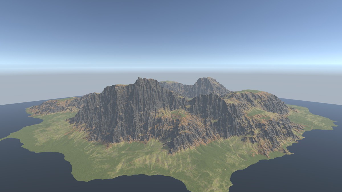 Procedural Island Terrains 8K