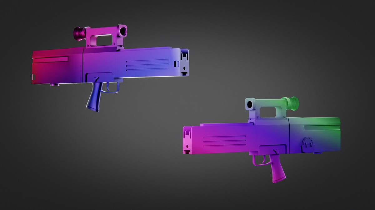 Weapon Gradient Skins Pack — 368 Variations
