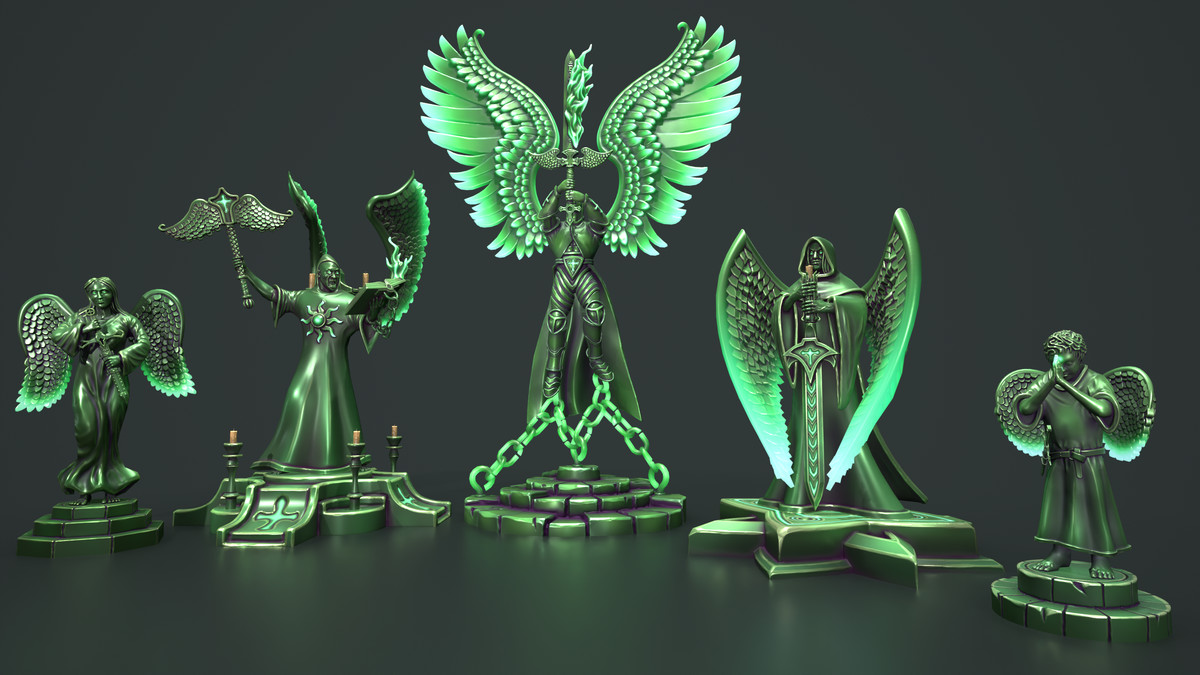 Dark Statues Pack