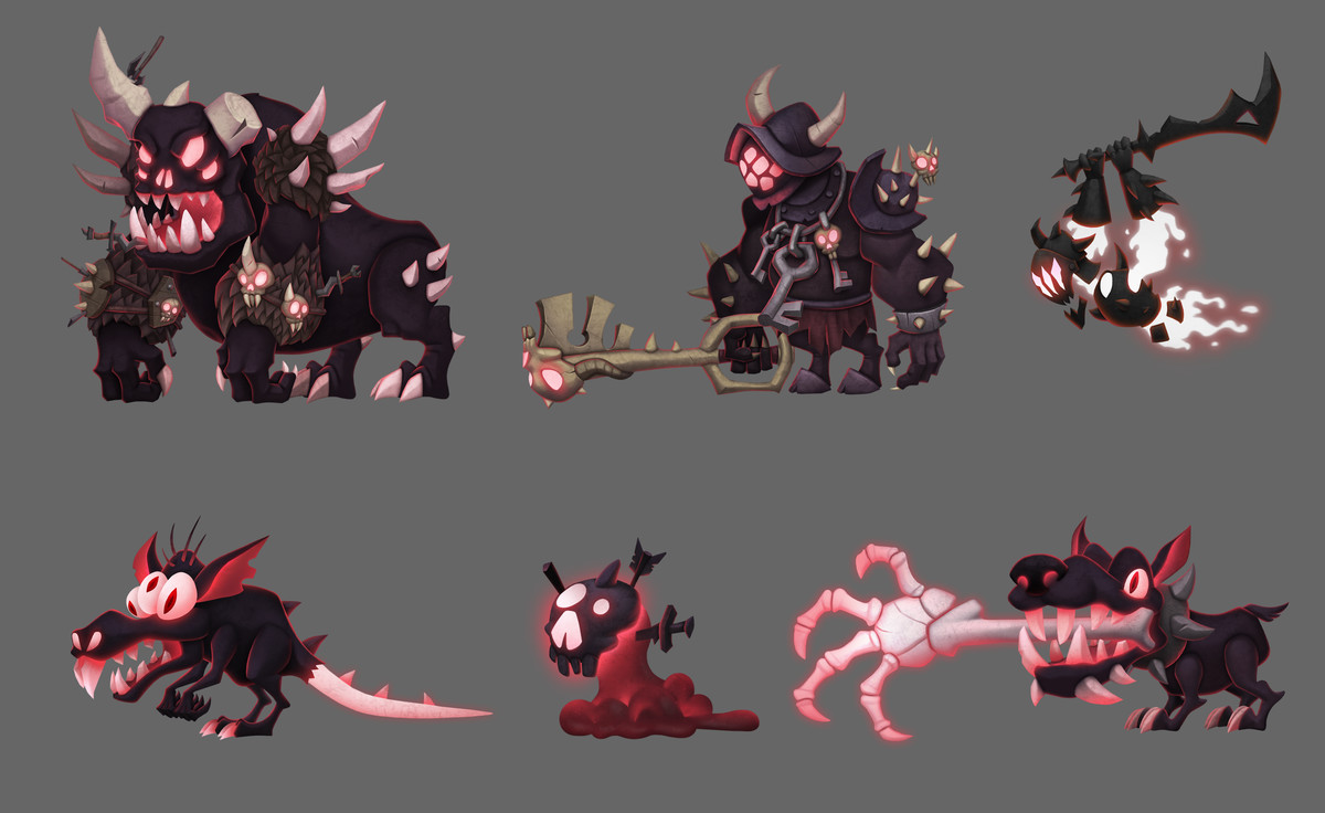 2D Spine - Stylized Characters Pack