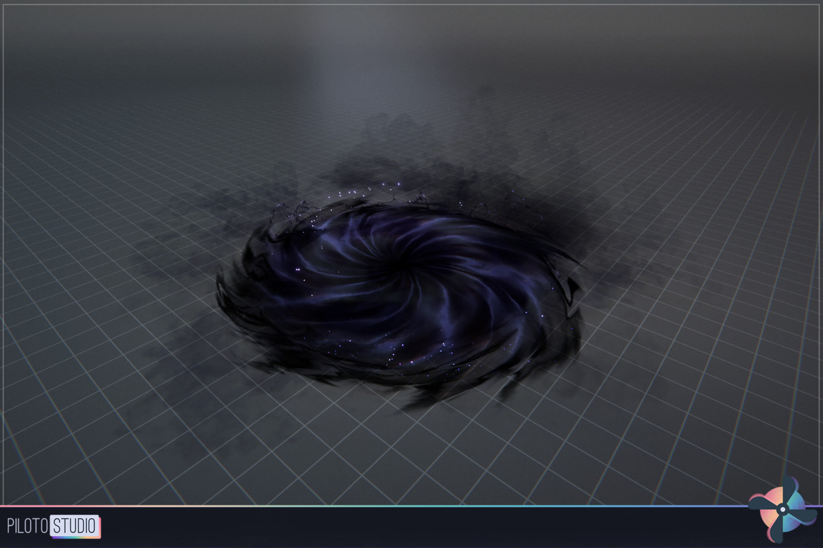 Realistic Ink Spells VFX