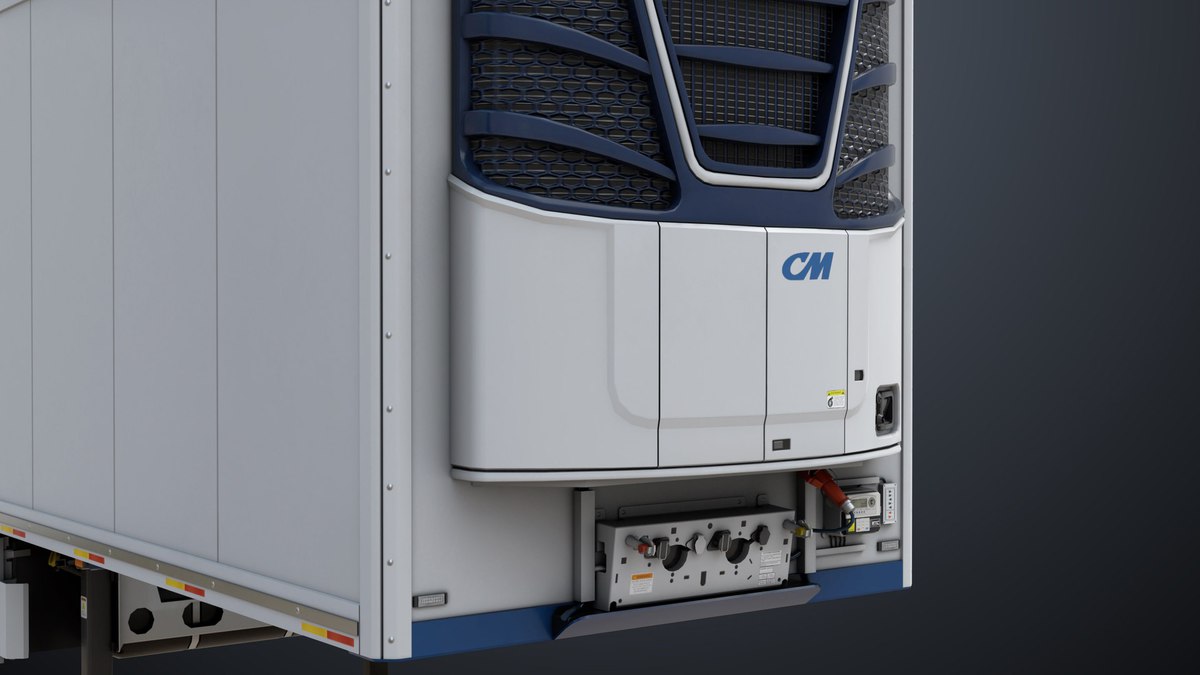 Refrigerator Trailer 05 URP HDRP Textures