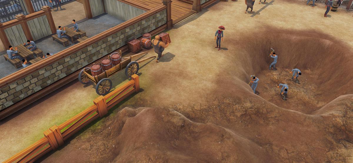 Hyper Wild West Prison Pack-Stylized Idle Environment (URP Ready)