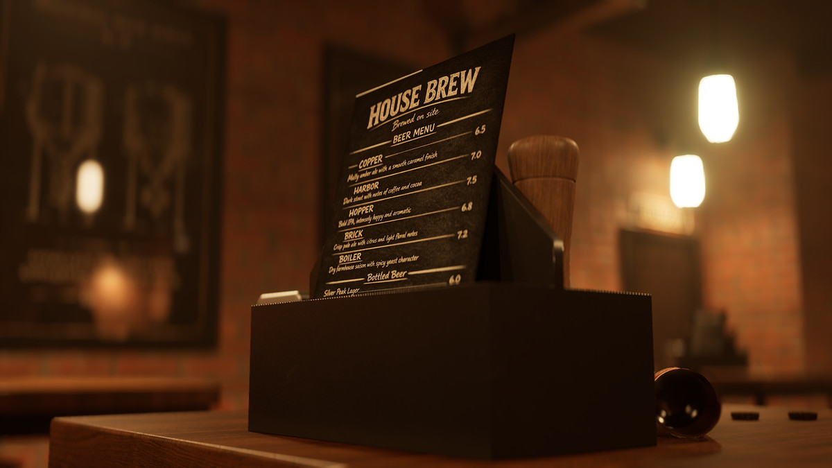 Craft Brewery Interior