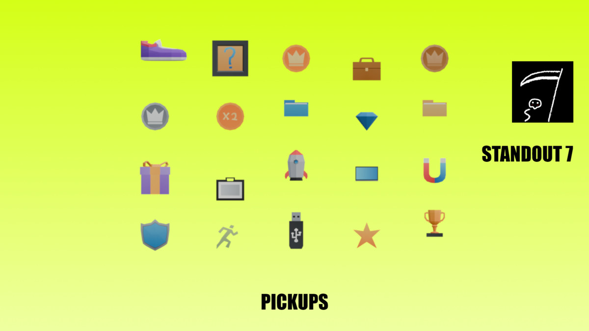 HYRUN: Office Escape - Endless Runner Kit 50+ Low Poly Assets