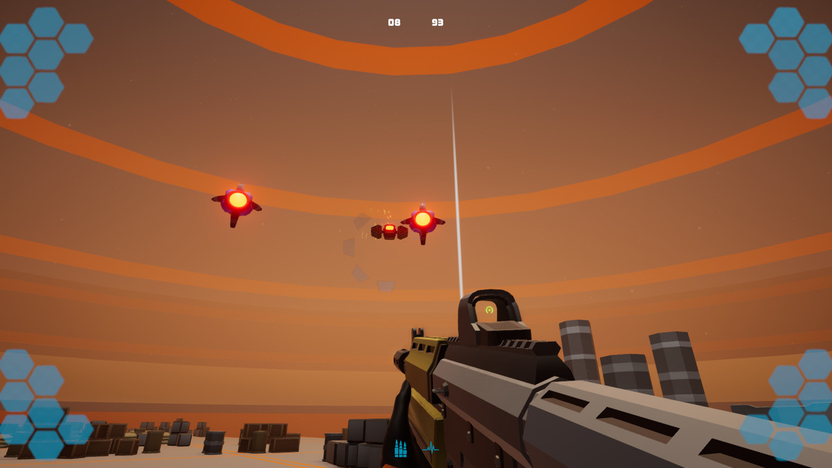 Sci-fi FPS Randomly Generated Full Game Example Template