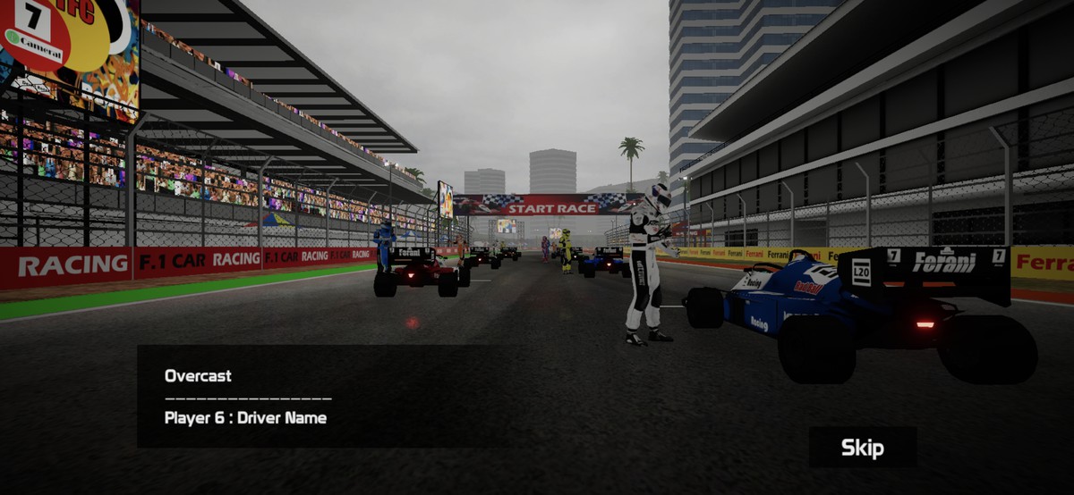 F.1 Racing Game 2