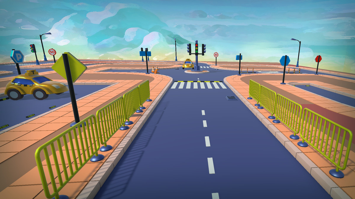 Toy Road Layout Kit