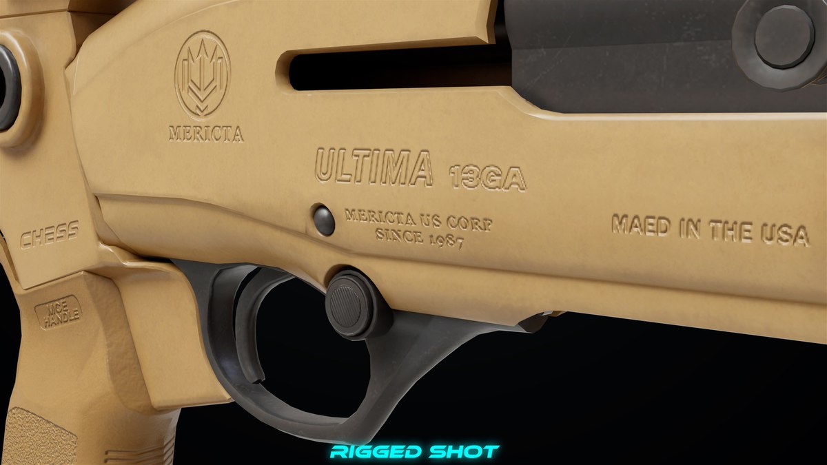 Shotgun Collection 01 URP HDRP Textures