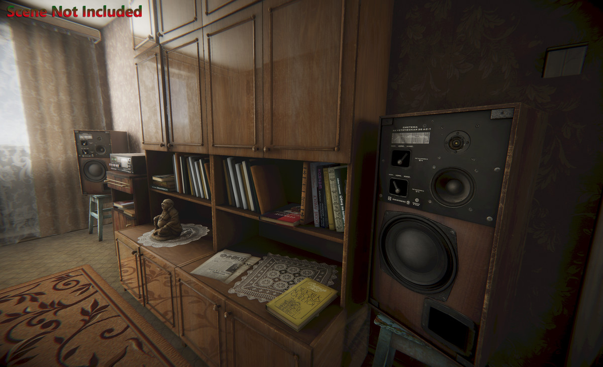 Old Interior Props Pack 3