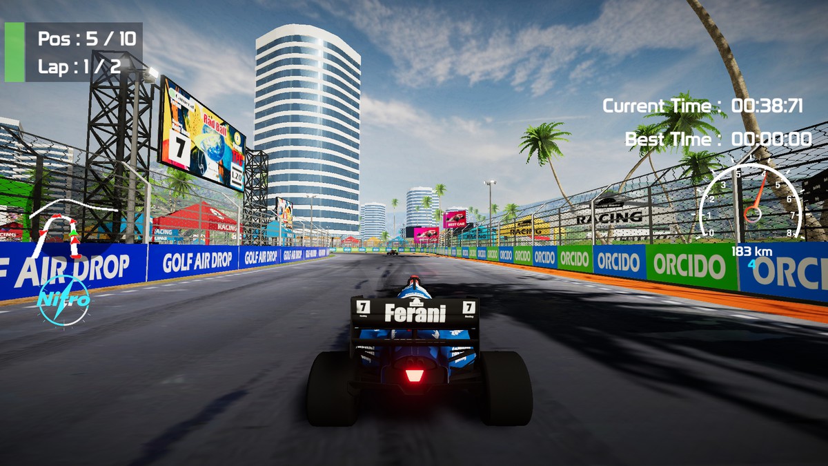 F.1 Racing Game 2