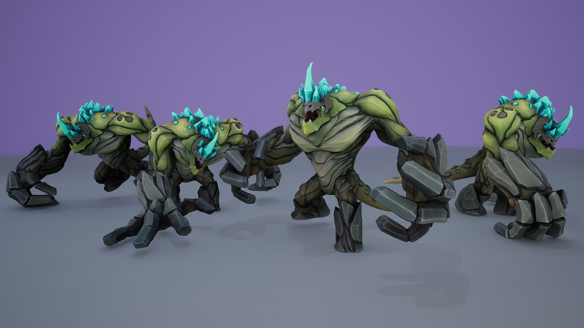 Stylized Fantasy Cave Crasher
