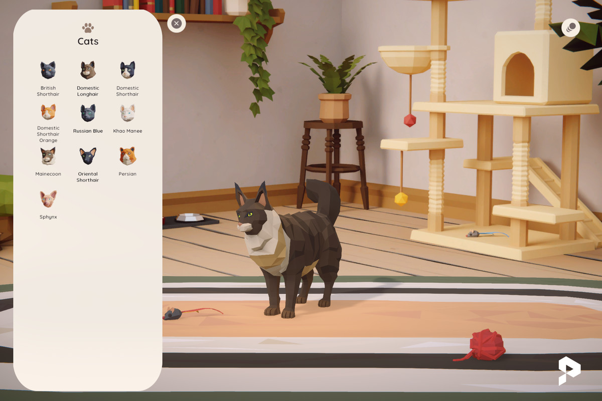 Low Poly Animated Cats