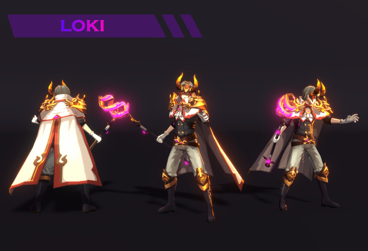 Loki and Heimdallr