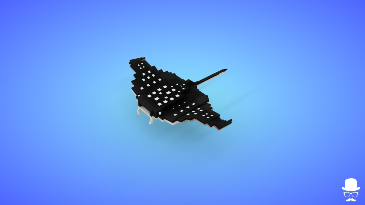 Voxel Ocean Animals Pack 2