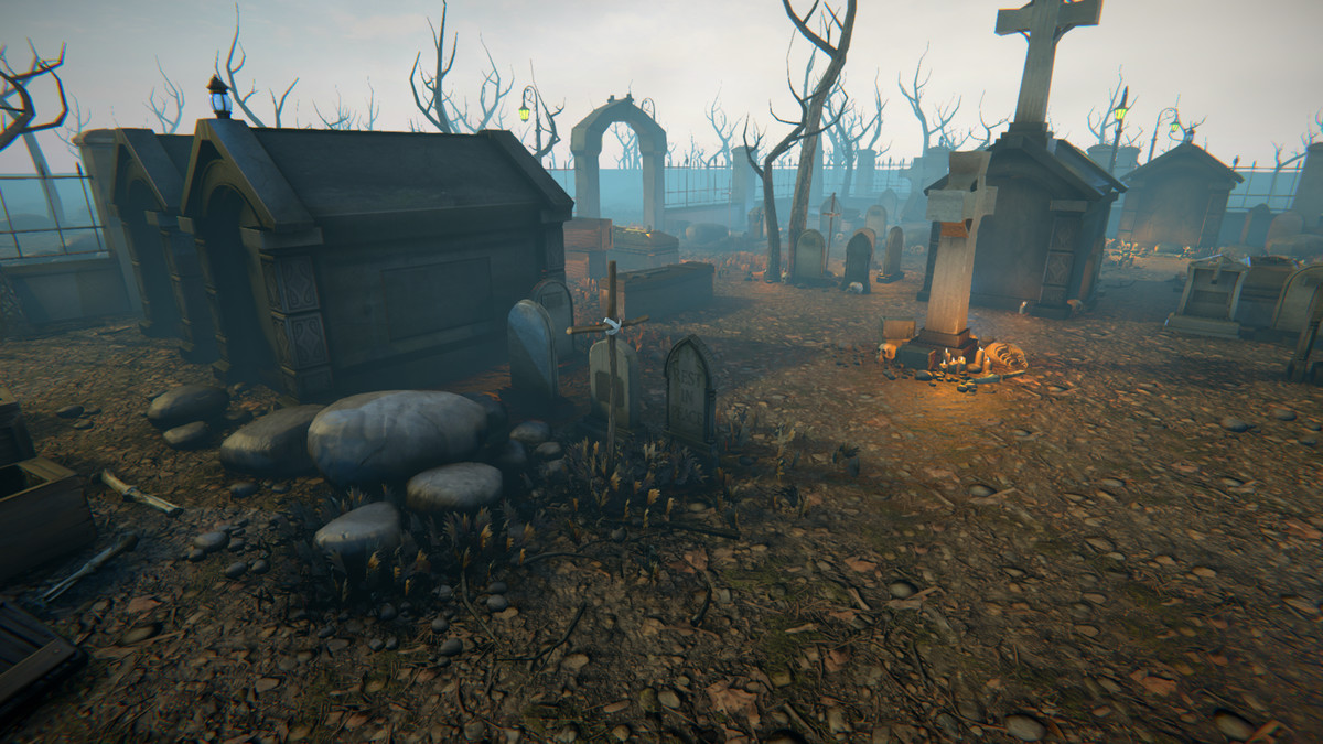 Realistic Cemetery Asset Package