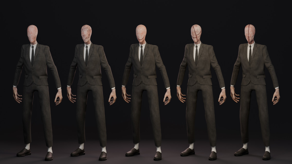 Slender Man in Suit