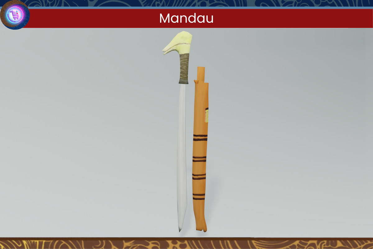 Weapons of Dayak tribe