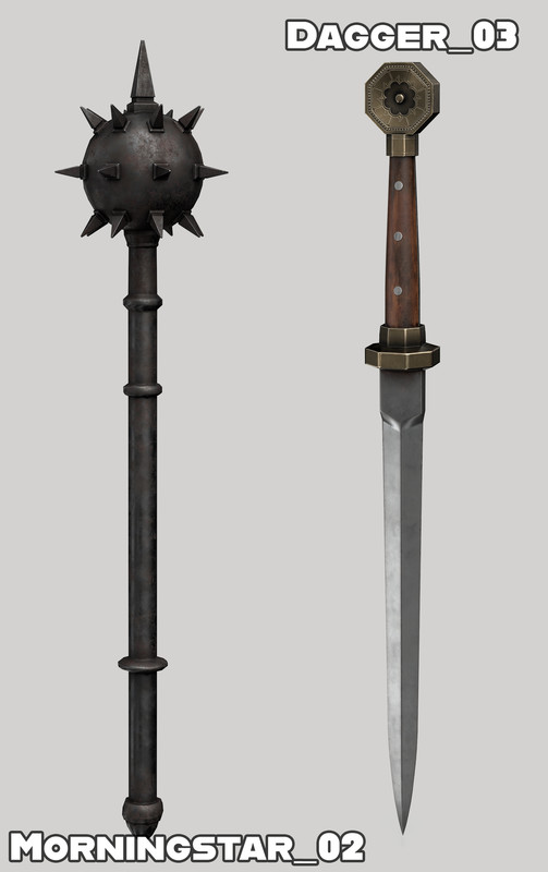 Ramihurdus' Medieval Weapons Pack
