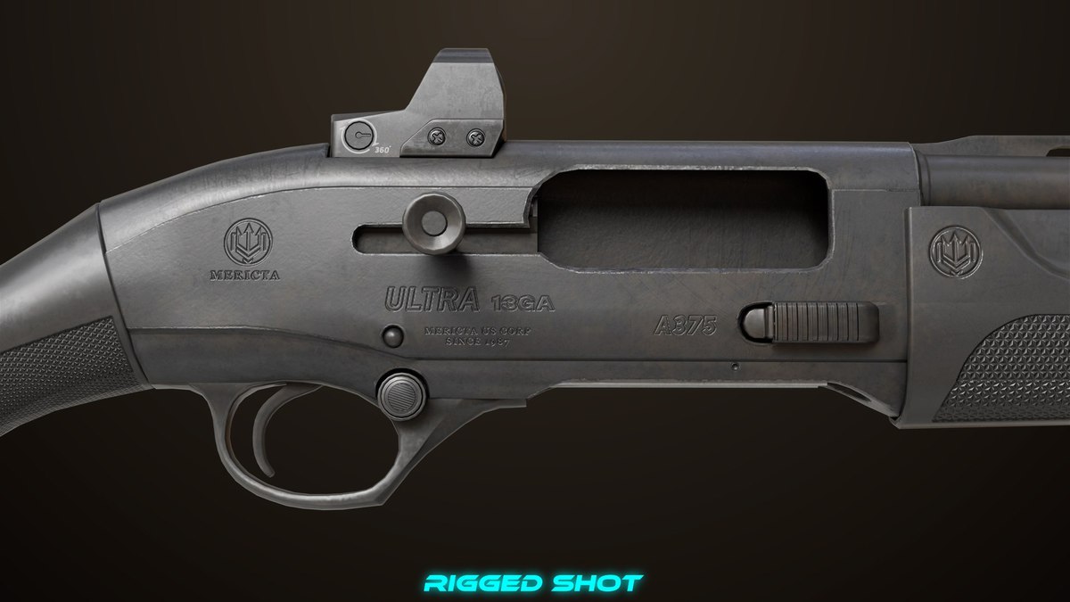 Shotgun Collection 01 URP HDRP Textures