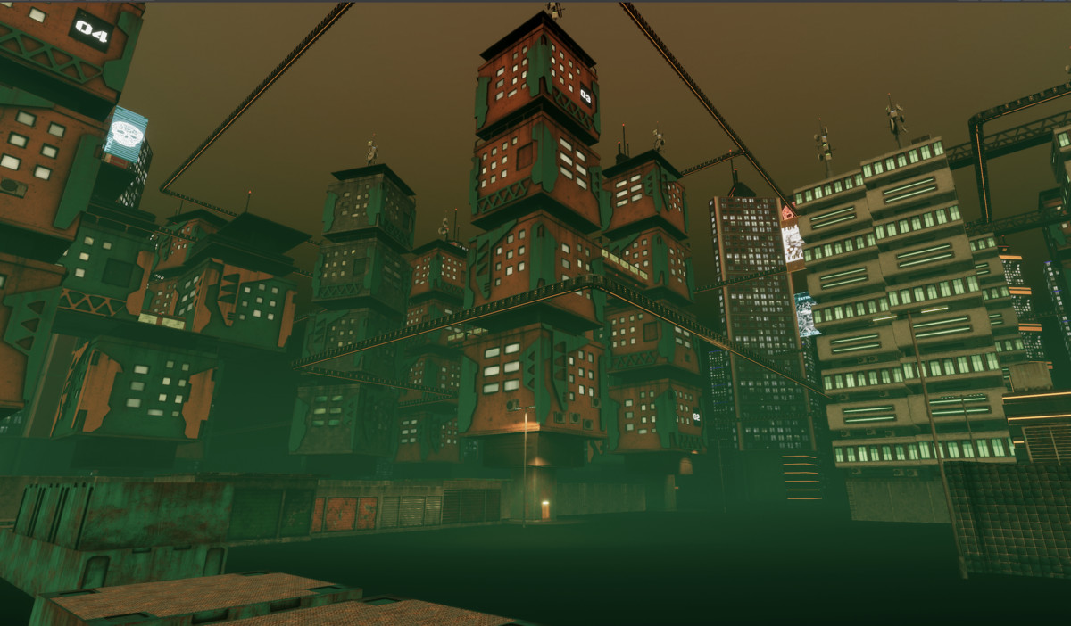 Cyber-Blocks - Modular Cyberpunk Building Pack