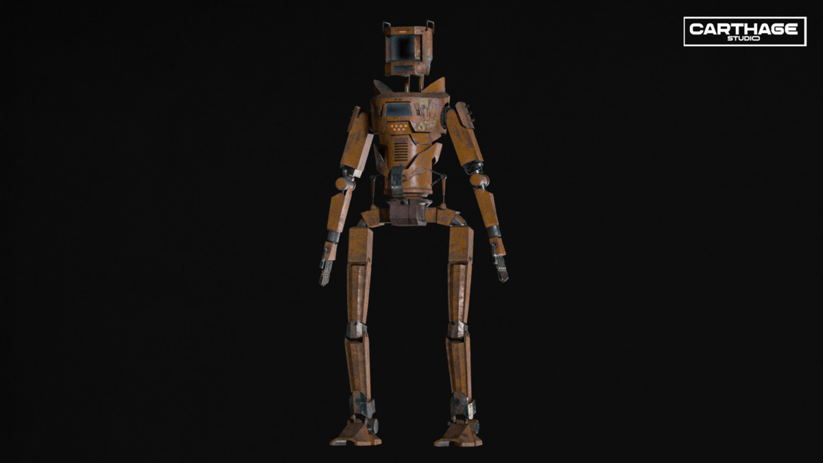 Box-Head Vendor Robot NPC