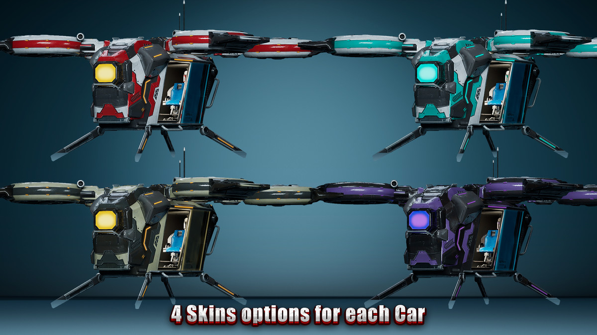 Sci-Fi Transports pack